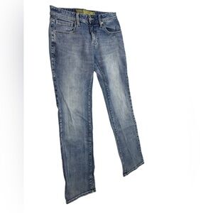Rock and Roll Men’s Pistol Fit Jeans in Light Blue Wash
